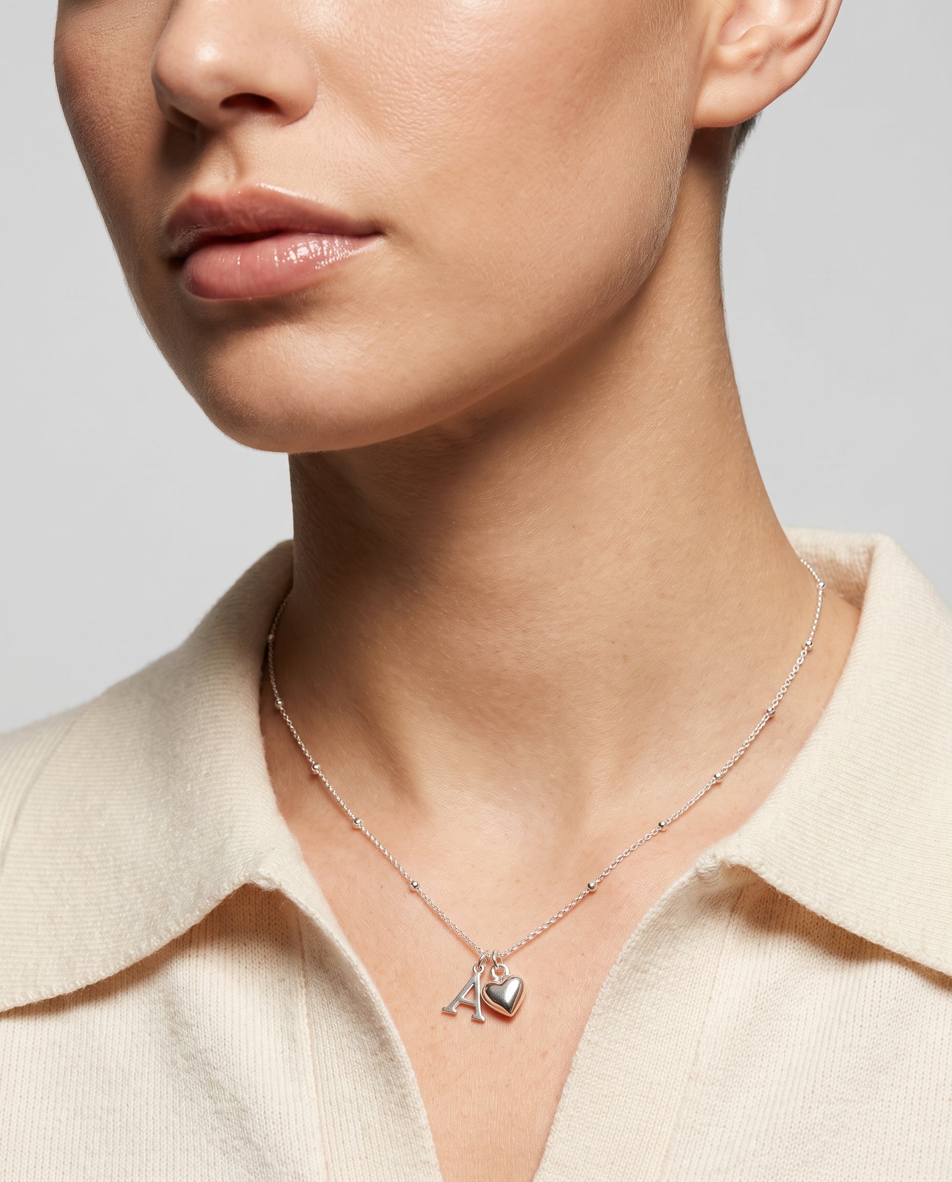 Initial Letter Necklace