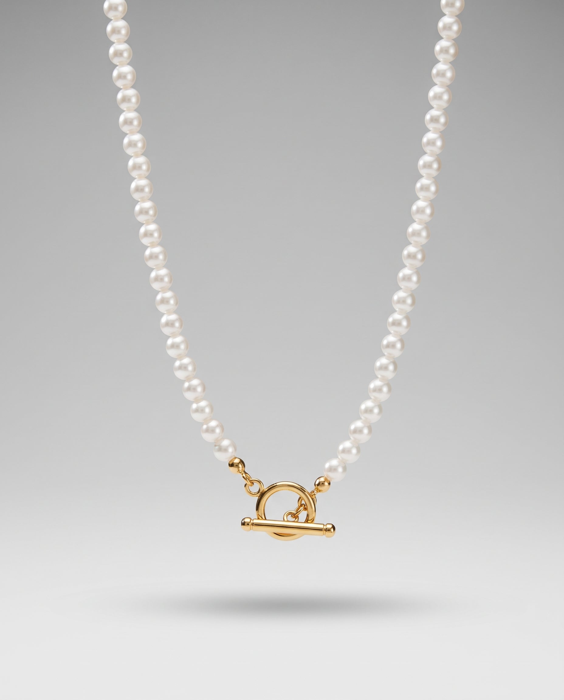Pearl Buckle Necklace